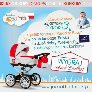 Wygraj wózek Paradise Baby