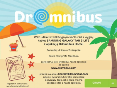 Konkurs "Z DrOmnibusem na wakacje"