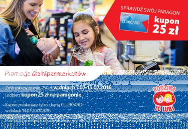 Zrób zakupy i otrzymaj rabatu 25 zł na następne zakupy, Tesco