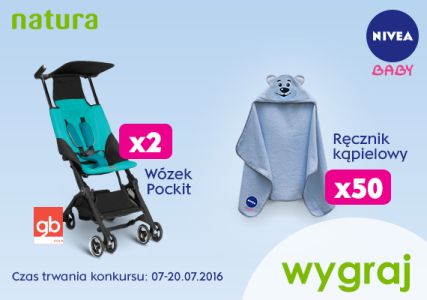 Konkurs "Lubię NIVEA BABY" Drogerie Natura