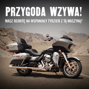 Konkurs: wygraj niezapomniany tydzień w siodle modelu Road Glide® ultra