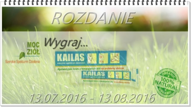 Konkurs: wygraj 3szt. kremu KAILAS