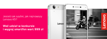 Konkurs Lenovo K5