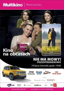 Konkurs: Kino na Obcasach: 'Nie ma mowy' Gdańsk, Wrocław, Warszawa