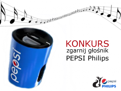 Konkurs z głośnikiem w tle