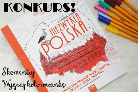 Konkurs "Kolorowanka Niezwykła Polska – wyjątkowa pamiątka"