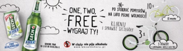 Konkurs "One, two, FREE, wygraj Ty" Stokrotka, 18+