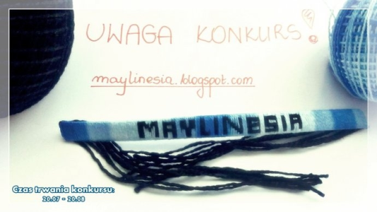 Wygraj bransoletkę Z DOWOLNYM NAPISEM!