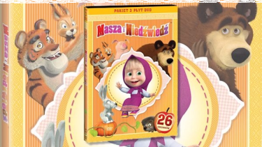 Wygraj pakiet płyt z przygodami Masza i Niedźwiedź!