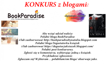 Konkurs z blogami BookParadise oraz Degustatorka książek