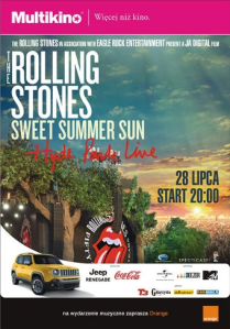 Konkurs "The Rolling Stones w Multikinie" Poznań Malta, do godz. 12:00
