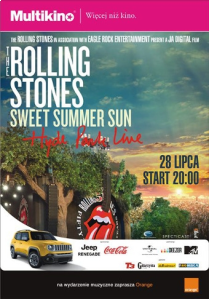 Konkurs "The Rolling Stones w Multikinie" Wrocław Pasaż, do godz. 12:00