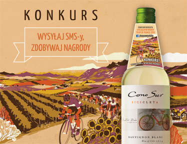 Konkurs "Cono Sur - wysyłaj smsy, zdobywaj nagrody"