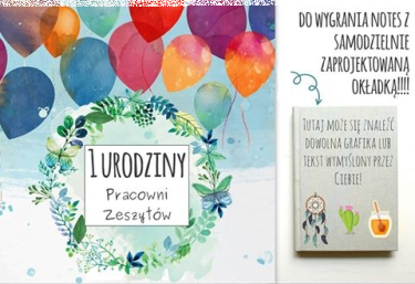 Wygraj 1 z 3 spersonalizowanych notesów