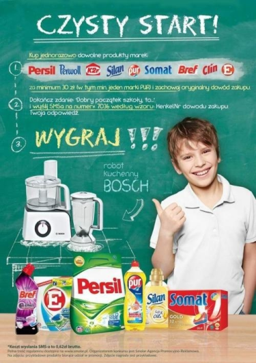 Konkursy Henkel "Czysty start" w sklepach detalicznych