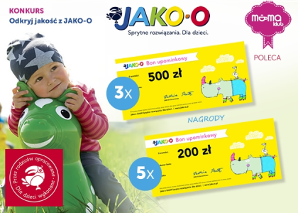 Konkurs "Odkryj jakość z JAKO-O"