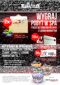 Konkurs "Ciesz się chwilami relaksu z lodami Manhattan" Intermarche