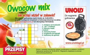 Konkurs "Owocowy mix"