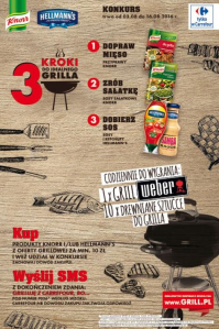 Konkurs "Grilluję z Carrefour"