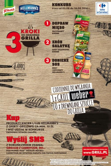 Konkurs "Grilluję z Carrefour"