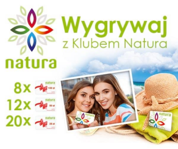 Konkurs z kartą lojalnościową - Drogerie Natura - etapy