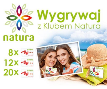 Konkurs z kartą lojalnościową - Drogerie Natura - etapy