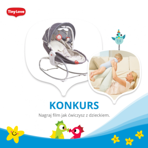 Wygraj leżaczek - bujaczek - łóżeczko 3w1 Tiny Love