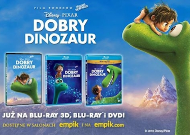 Wygraj bajkę "Dobry Dinozaur" na DVD lub Blu-ray