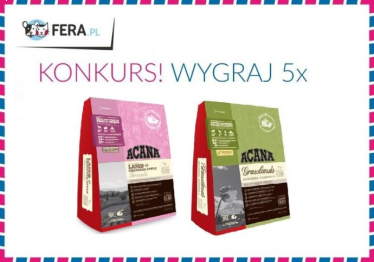 Konkurs: wygraj karmę Acana