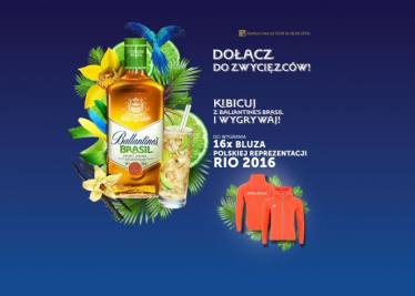 Konkurs "Kibicuj z Ballantine's Brasil i wygrywaj" 18+