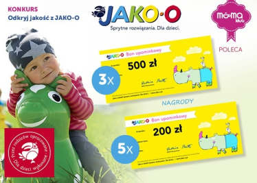Konkurs "Odkryj jakość z JAKO-O"