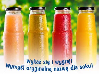 Konkurs "Wymyśl nazwę dla soku"