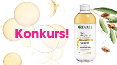 Konkurs "Wypróbuj najnowszy płyn do demakijażu od marki Garnier!"