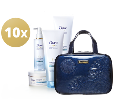 Konkurs "Wygraj zestaw kosmetyków Dove i elegancką kosmetyczkę!"