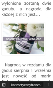 Konkurs "Rozdanie sierpnia i września"