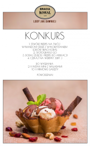 Konkurs fotograficzny "Deser #JakDawniej"