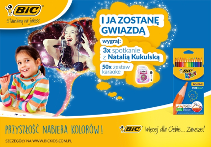 Konkurs "I ja zostanę gwiazdą" - BIC Kids w Tesco