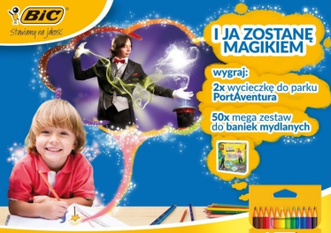 Konkurs "I ja zostanę magikiem" - BIC Kids w Carrefour
