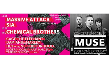 Konkurs "Massive Attack - do wygrania bilety na Kraków Live Festival!"