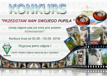 Konkurs "Przedstaw nam swojego pupila"