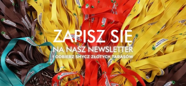 Konkurs "Bądź na smyczy newslettera Złotych Tarasów" Warszawa