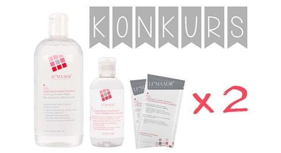 Konkurs "Wygraj dermokosmetyki Le’maadr!"