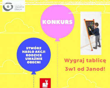 Konkurs "Stwórz hasło Akcji Rodzice Uważnie Obecni"
