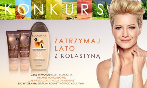 Konkurs "Zatrzymaj lato z Kolastyną"