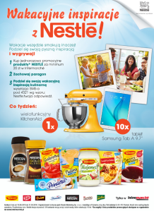 Konkurs "Wakacyjne inspiracje z Nestle" Intermarche