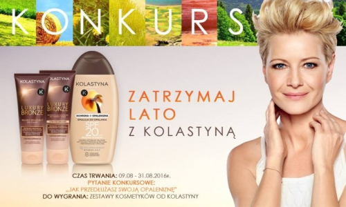 Konkurs "Zatrzymaj lato z Kolastyną"