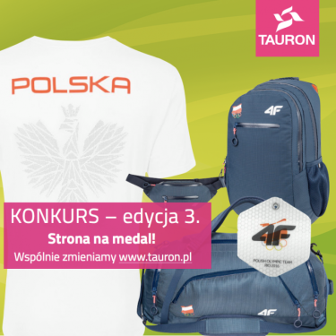 Konkurs "Tauron strona na medal" do godz. 12:00