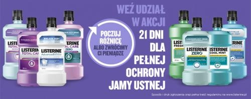 II edycja LISTERINE "21 DNI DLA PEŁNEJ OCHRONY JAMY USTNEJ"