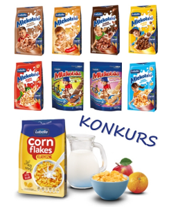Wygraj mega pakę płatków Mlekołaki