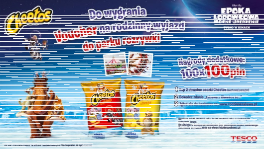 Konkurs "Rodzinna zabawa Cheetos" Tesco
